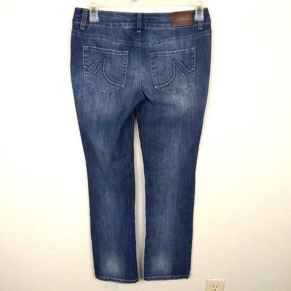 Maurices 'Straight' Jeans | sz 3/4 Short - Picture 2 of 5